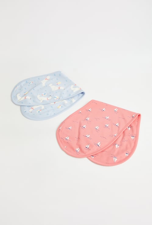 FS MINI KLUB Kids Printed Face Towel - Pack of 2