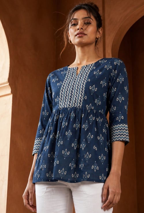 MELANGE Ethnic Motif Tunic