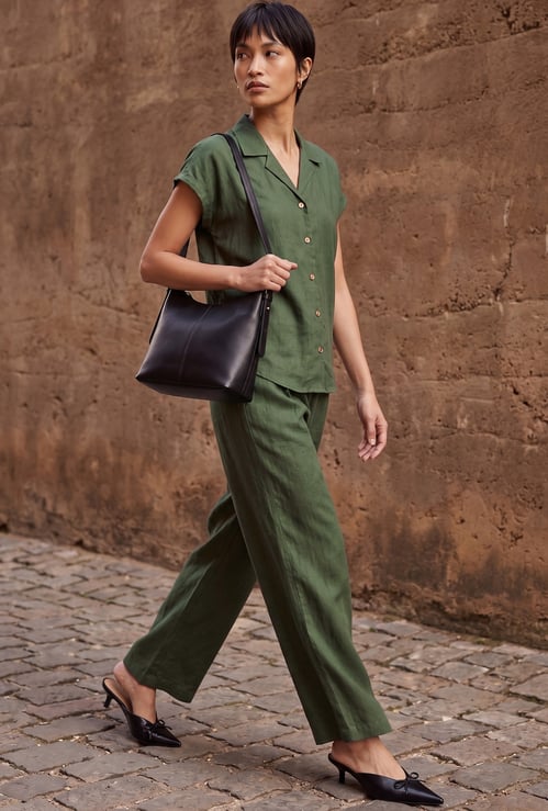 CODE Pleated Front Trousers