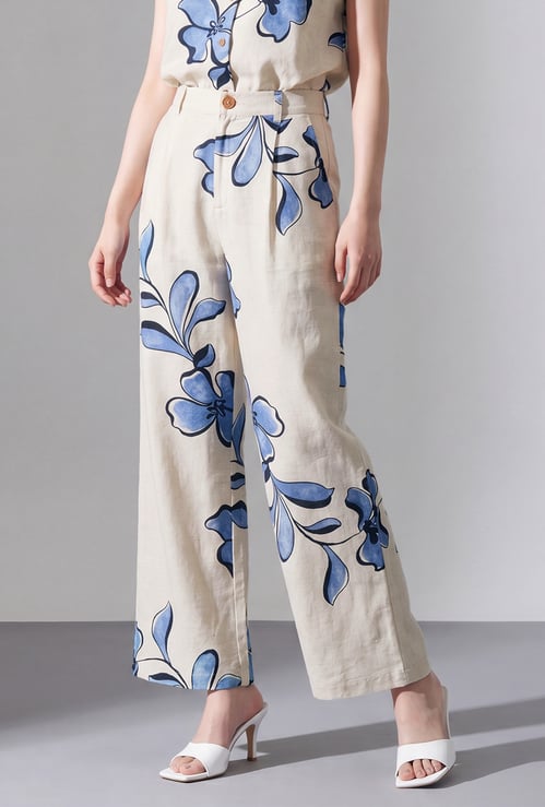CODE Printed Trousers
