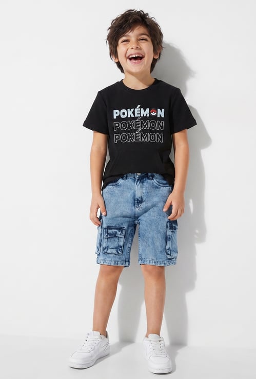 FAME FOREVER Boys Denim Shorts