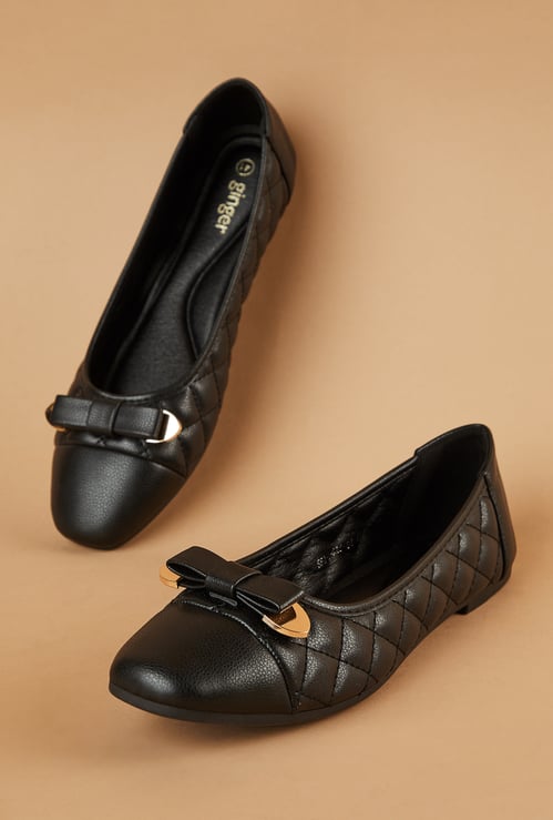 GINGER Quilted Ballerinas