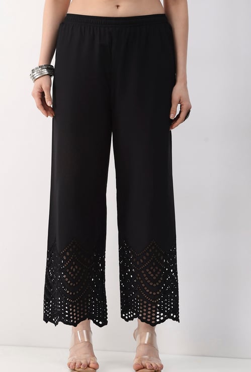 BIBA Schiffli Palazzos