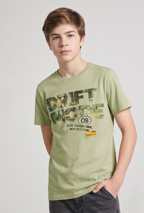 FAME FOREVER Boys Graphic Print T-shirt