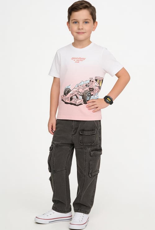 FAME FOREVER Boys Graphic Print T-shirt