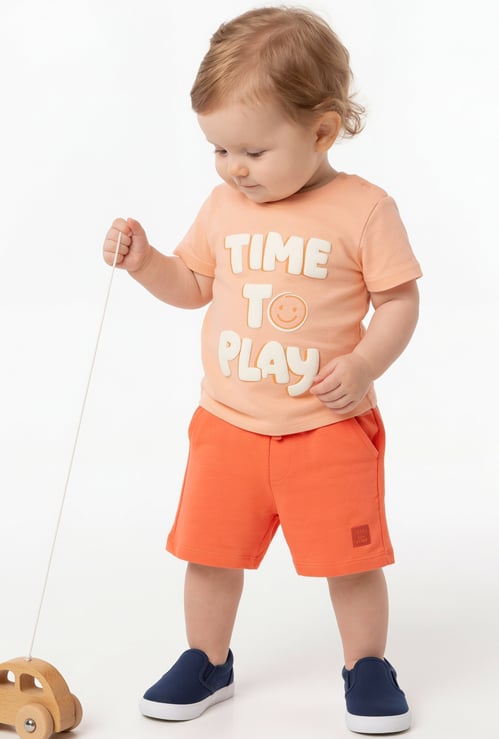 FAME FOREVER Boys Solid Regular Shorts
