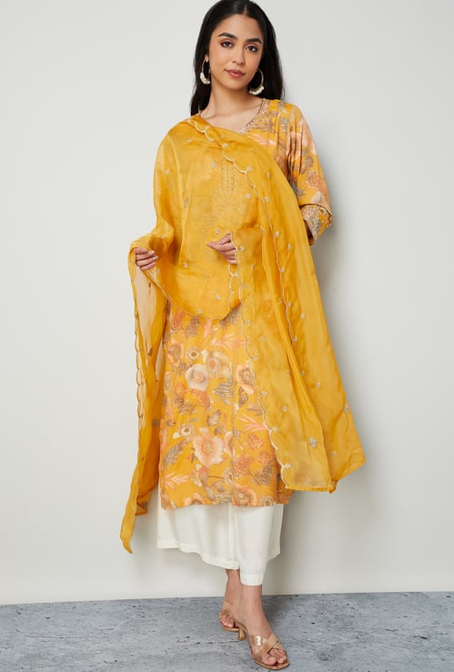 MELANGE Embroidered Dupatta