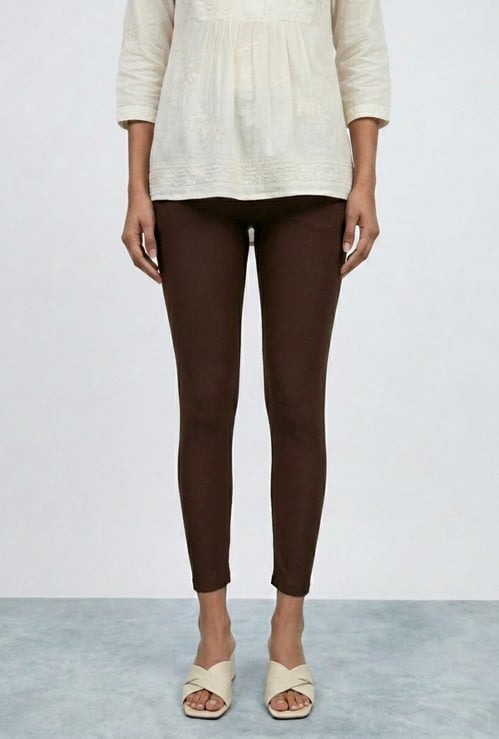 MELANGE Solid Leggings