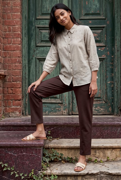 COLOUR ME Embroidered Shirt