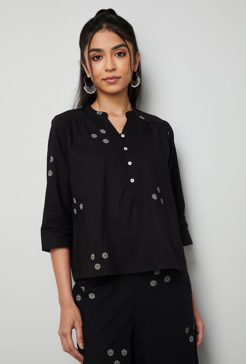 COLOUR ME Floral Print Top