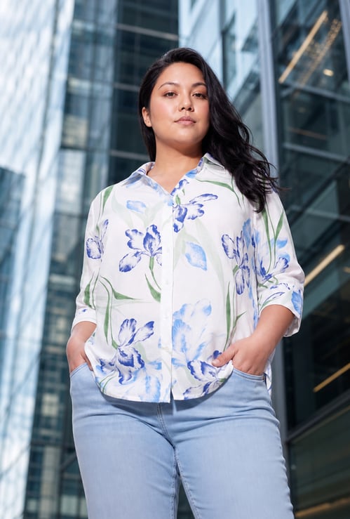 NEXUS Floral Print Shirt