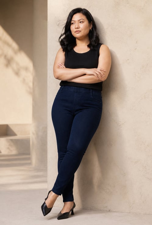 NEXUS Mid-Rise Skinny Fit Jeans
