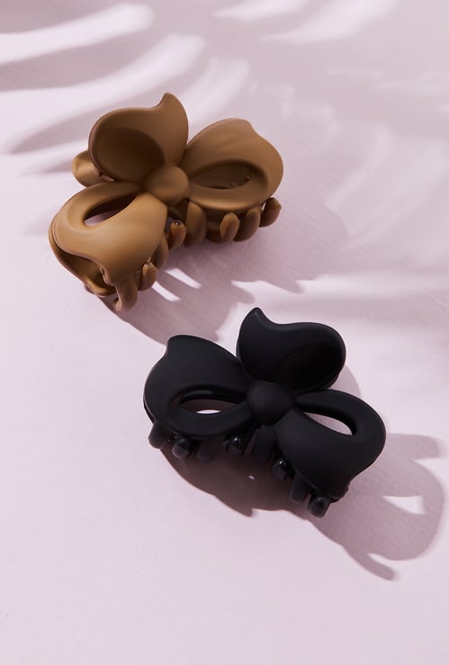 FAME FOREVER Bow Claw Clips - Pack of 2