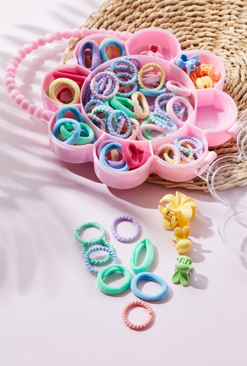 FAME FOREVER Assorted Hair Ties and Claw Clips