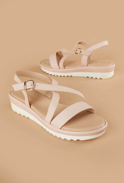 GINGER Solid Platform Sandals