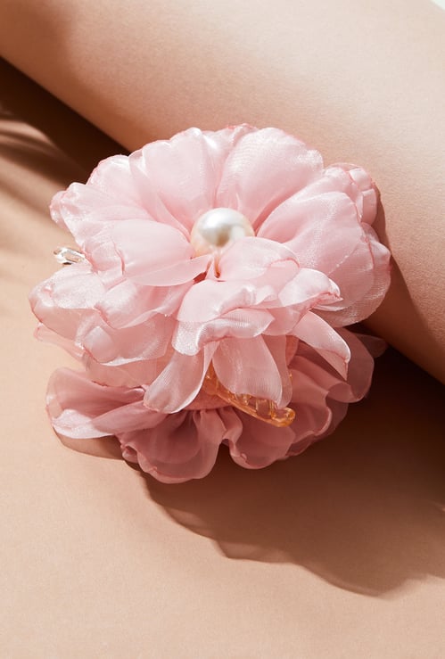 FAME FOREVER Floral Claw Clip