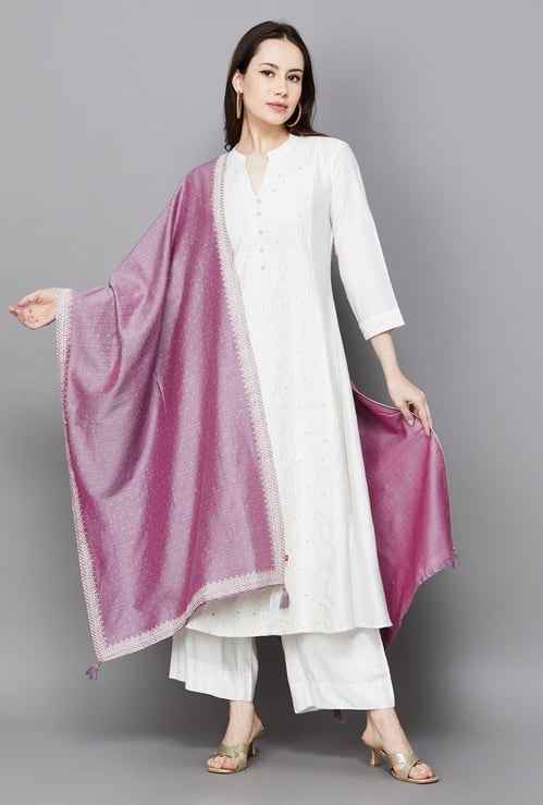 SPAN Embroidered Dupatta