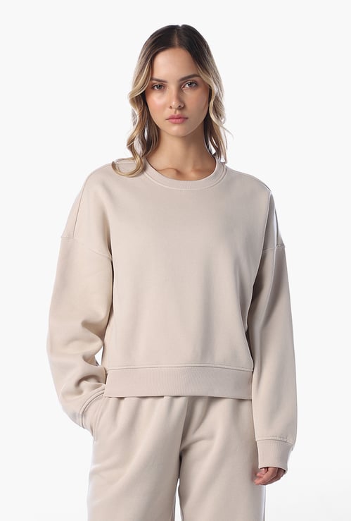 ONLY Solid Sweatshirt