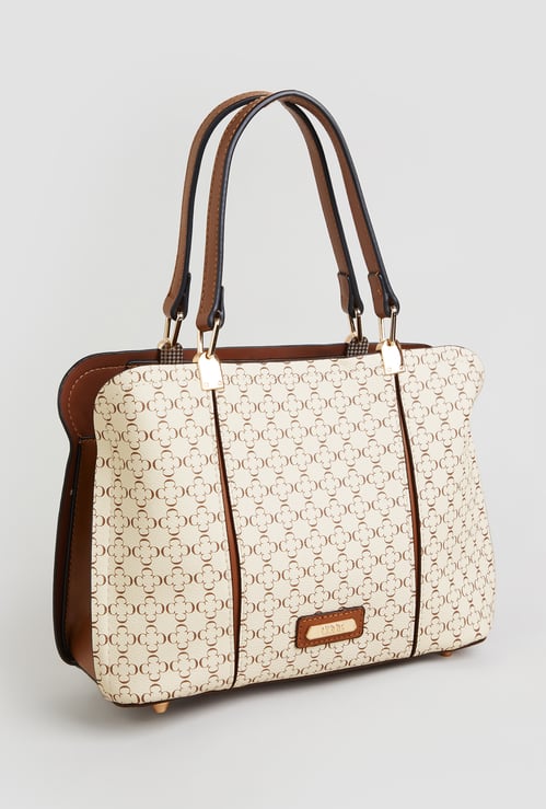 CODE Patterned Handheld Bag