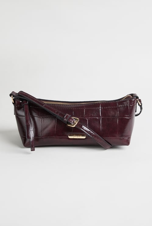 GINGER Embossed Sling Bag