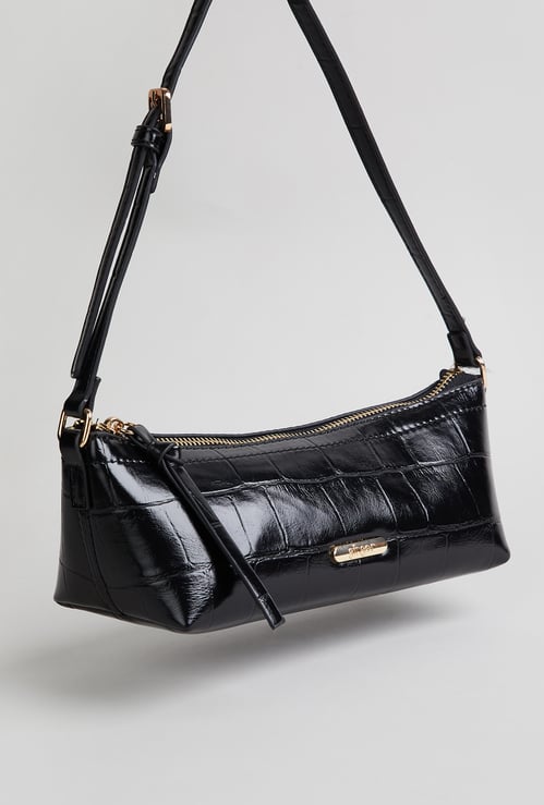 GINGER Embossed Sling Bag