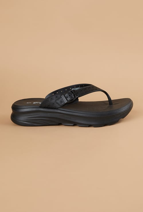 GINGER Self Design Flip Flops
