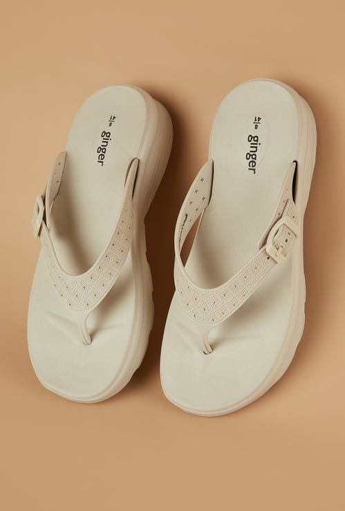 GINGER Self Design Flip Flops