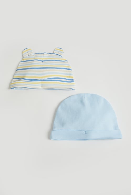 FAME FOREVER Boys Assorted Beanie - Pack of 2