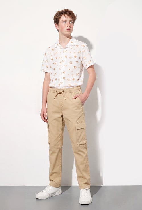 FAME FOREVER Boys Solid Cargos
