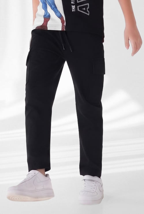 FAME FOREVER Boys Solid Cargos