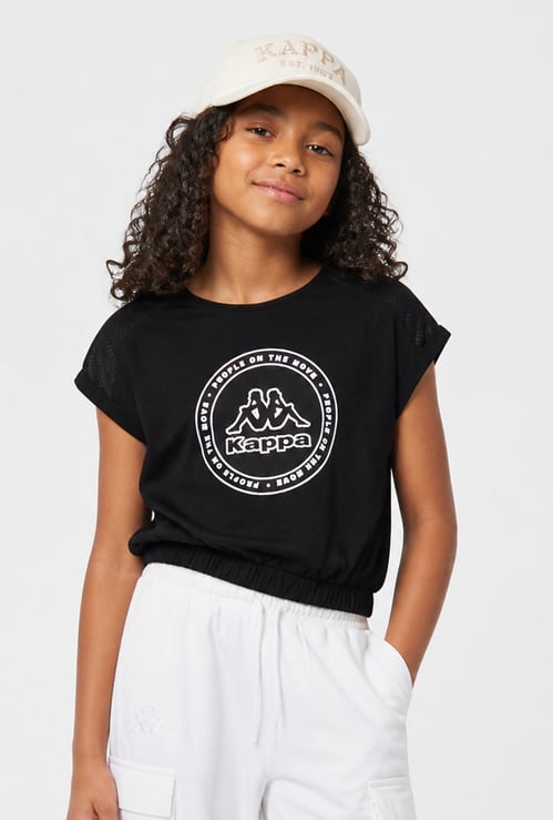 KAPPA Girls Graphic Print T-shirt