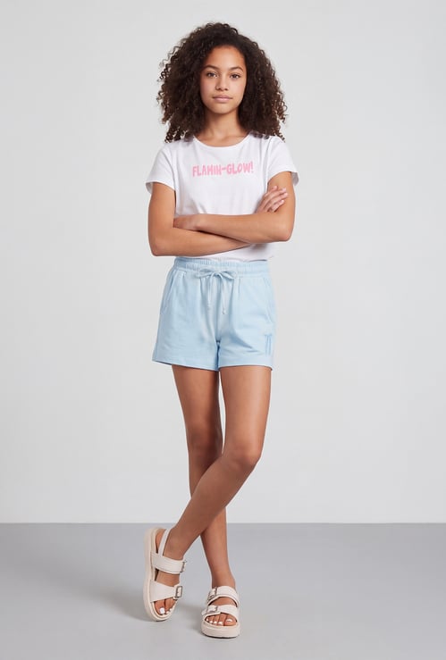 FAME FOREVER Girls Solid Shorts