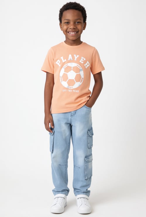 FAME FOREVER Boys Printed T-shirt