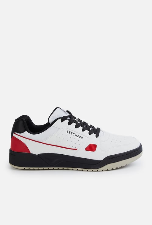 SKECHERS Solid Low-Top Sneakers