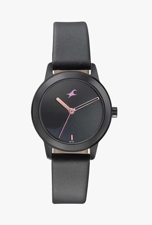 FASTRACK Leather Analog Watch-NU68008NL01