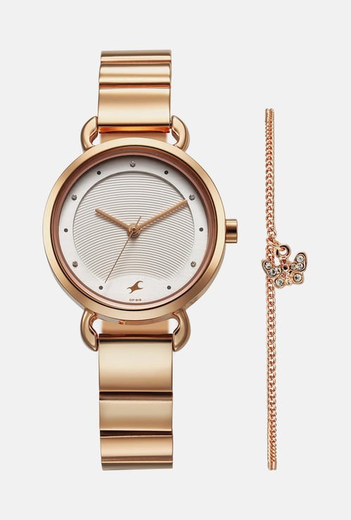 FASTRACK Watch with Bracelet - NU6221WM02F