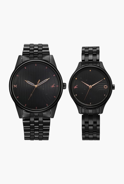 FASTRACK Analog Couple Watch Set - NU33056296NM02