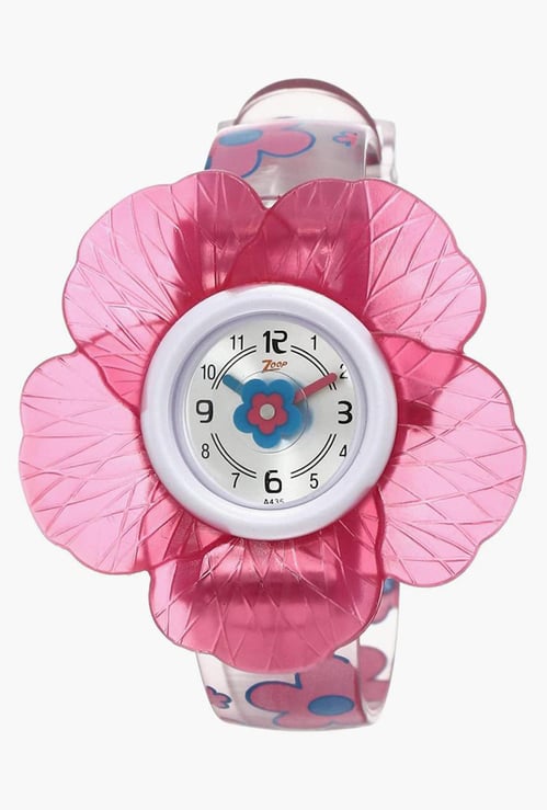ZOOP Girls Flower Character Analog Watch - NUC4006PP02