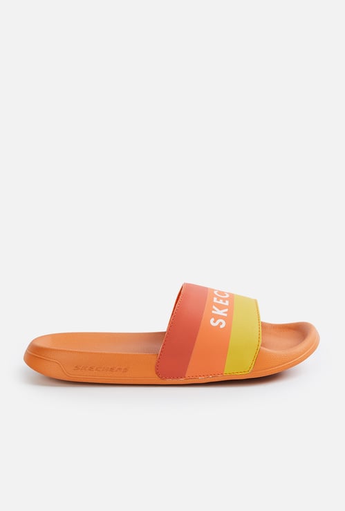 SKECHERS Sidelines Colourblock Sliders