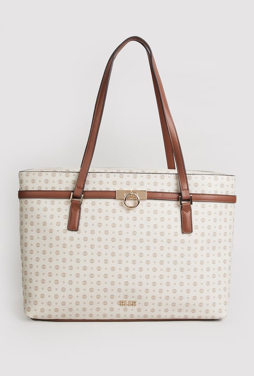 ELLE Textured Shoulder Bag