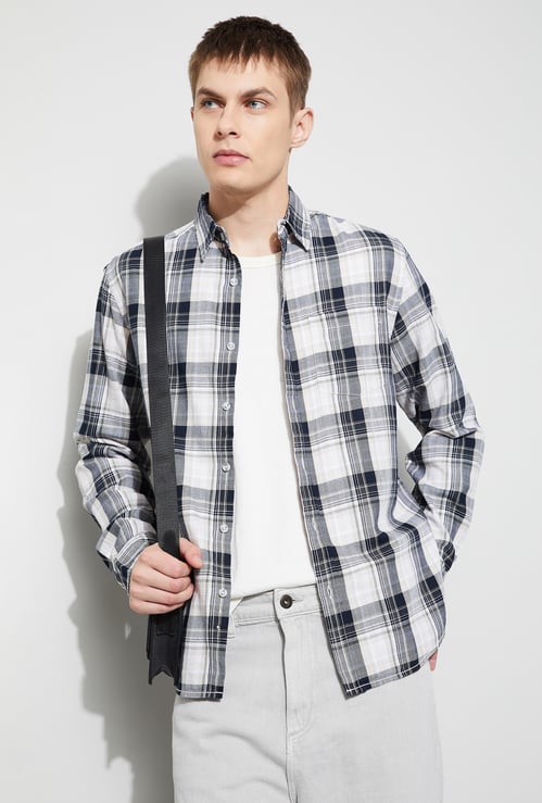FORCA Checked Smart Fit Shirt