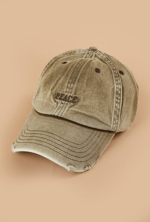 Smiley World Embroidered Baseball Cap