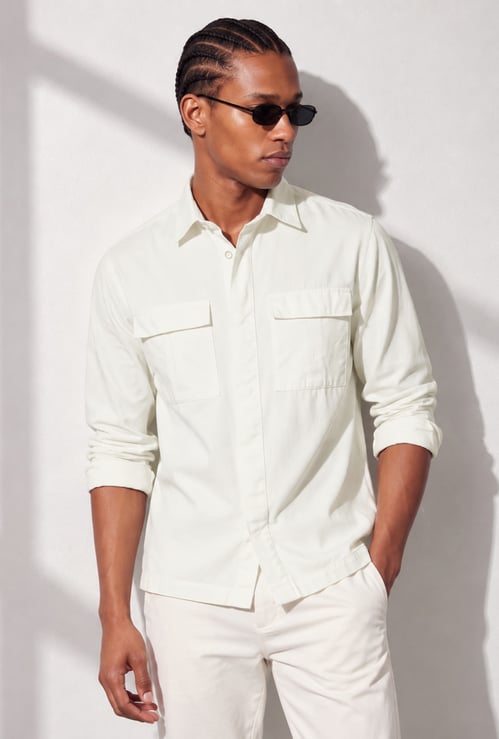 CODE UNWIND Solid Casual Jacket