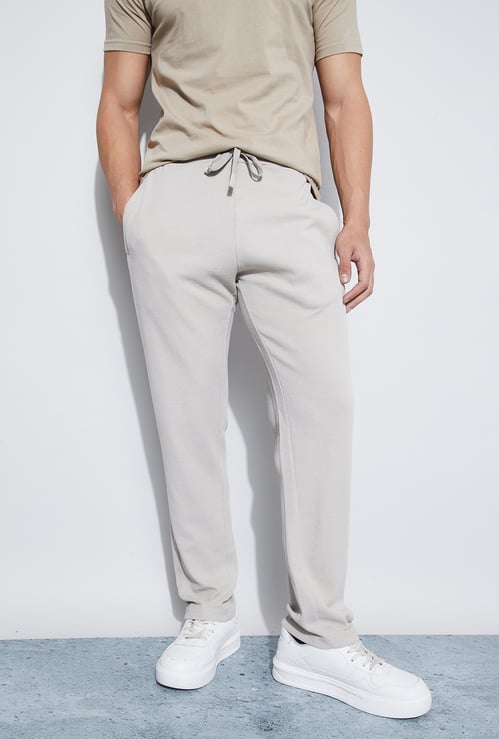 FAME FOREVER Textured Track Pants