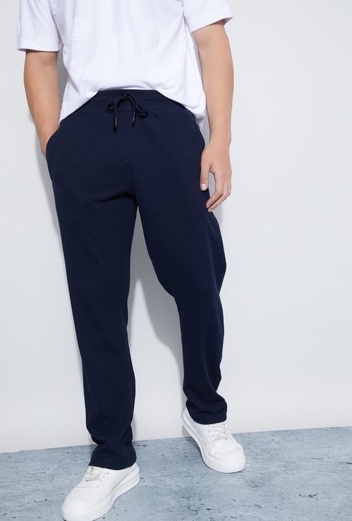 FAME FOREVER Textured Track Pants