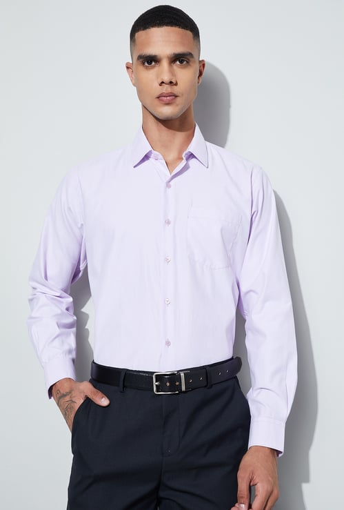 CODE Patterned Regular Fit Formal Shirt