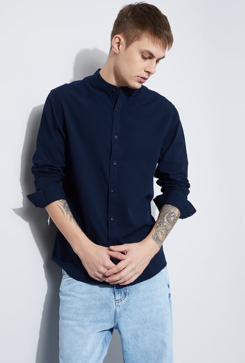 FAME FOREVER Solid Regular Fit Shirt