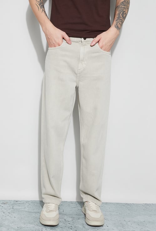 FORCA Solid Loose Fit Jeans