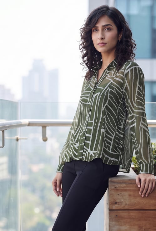 CODE Printed Shirt