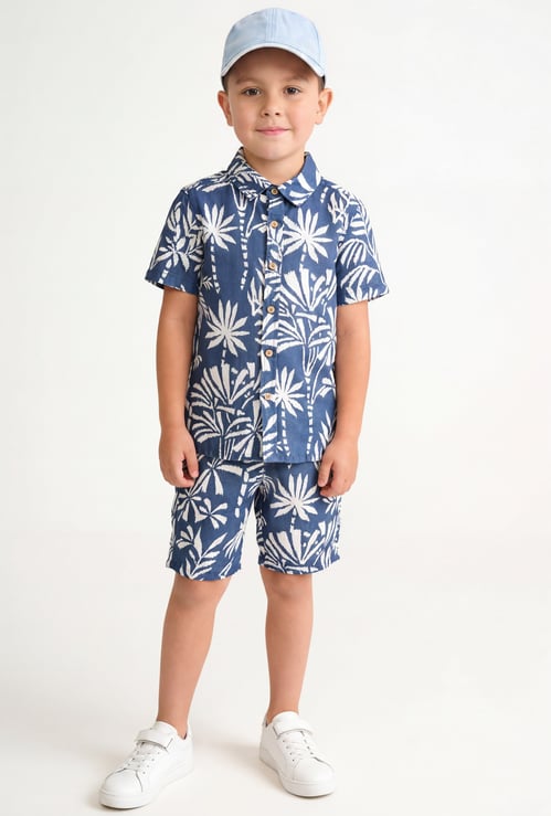 FAME FOREVER Boys Graphic Print Shirt